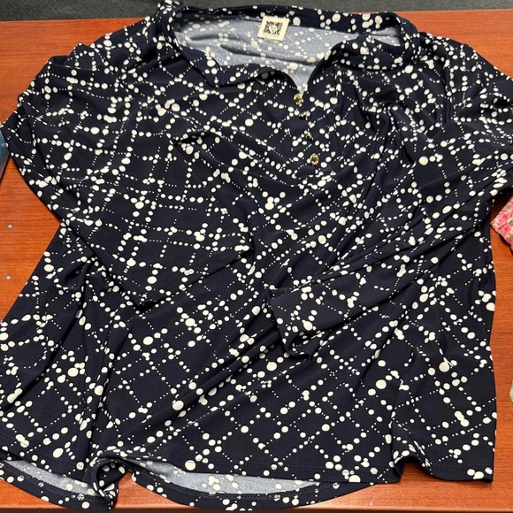 Anne Klein top xl // 080229 - Picture 1 of 2